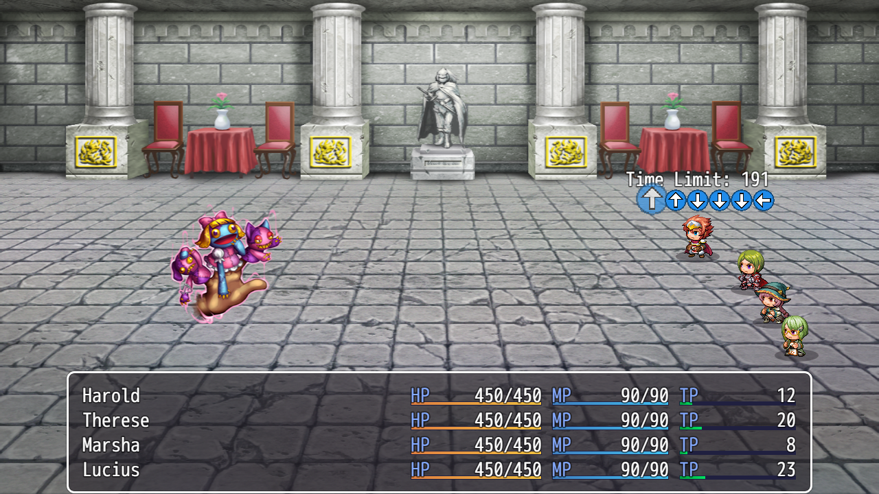 Timed Attack Arrows Shot